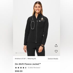 FIGS On-Shift Fleece Jacket